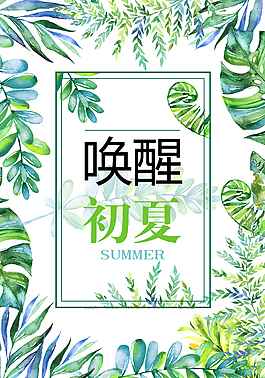 清涼夏日新品上市素材