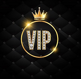 vip金色會員ai矢量素材下載