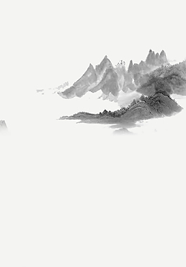 中国风端午节山水背景