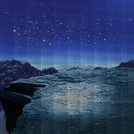 藍色宇宙星空星海主圖背景