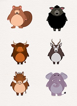 呆萌創(chuàng)意設(shè)計動物