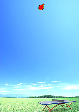 簡約乒乓運動背景素材