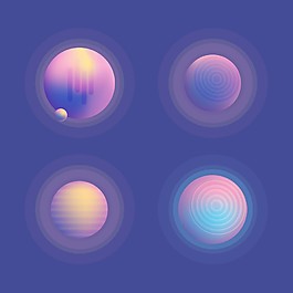 星云渐变科技感元素
