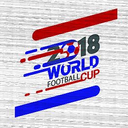 2018世界杯足球元素