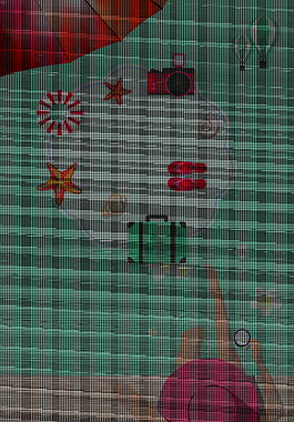 創(chuàng)意小清新畢業(yè)旅行海報(bào)背景