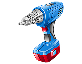 矢量金屬家用小型膠槍