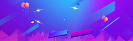 絢爛電商光點banner背景