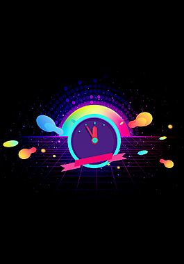 扁平化618大促粉絲狂歡節背景