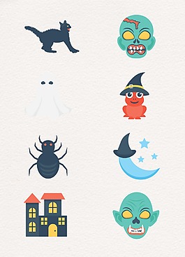 創意小旗恐怖設計