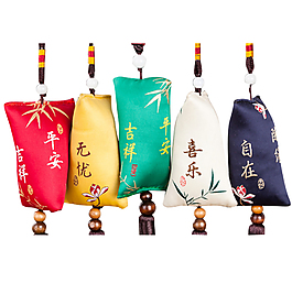 端午節佳節香囊飾品元素