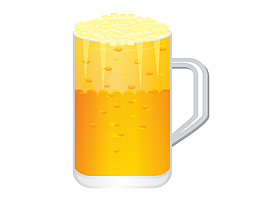 矢量啤酒元素