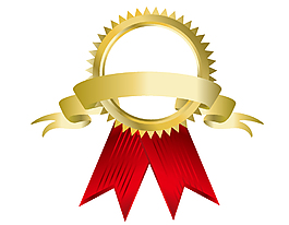 矢量金色獎(jiǎng)牌元素