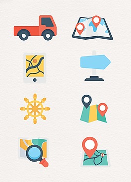 創(chuàng)意道路地圖設(shè)計(jì)圖案