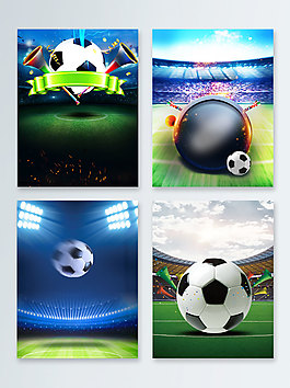 足球激情世界杯廣告背景圖