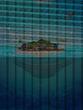 夏季清涼海報(bào)冰爽一夏背景