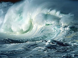 海浪翻滾音效素材