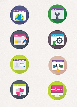 網頁互聯網設計圖案