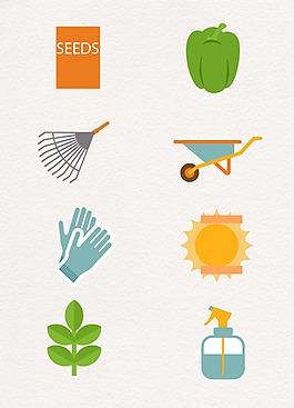 植物農(nóng)業(yè)設(shè)計圖案