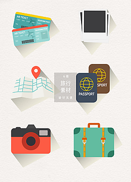 旅行旅游AI素材