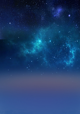 唯美星空商務海報背景模板