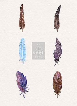 精美的歐美風(fēng)羽毛素材