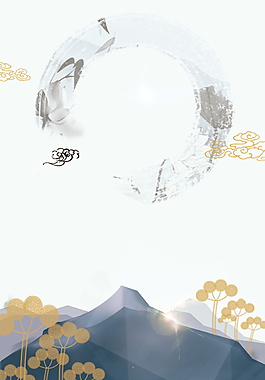 手绘中国风教师节背景设计