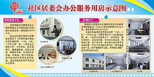 社区展板海报素材