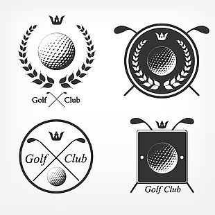 高爾夫球矢量素材
