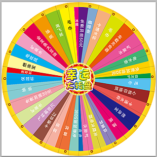 幸运大转盘