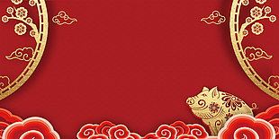 紅色節(jié)日背景