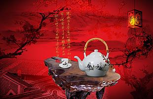 茶文化海報(bào)素材