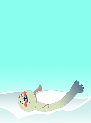 極地動物-海豹