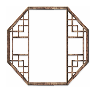 中國風(fēng)窗戶免摳素材