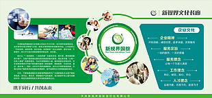旅行社文化墻