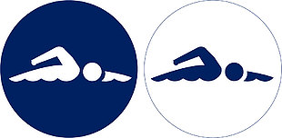 奧運(yùn)會(huì)運(yùn)動(dòng)矢量游泳
