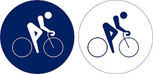 奧運(yùn)會(huì)運(yùn)動(dòng)矢量自行車