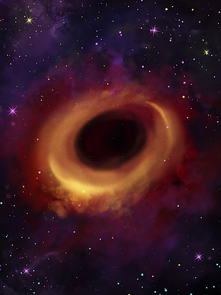 黑洞太空