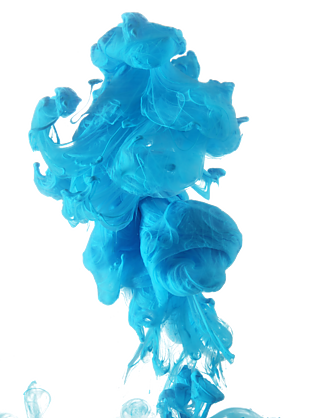 藍色煙霧效果