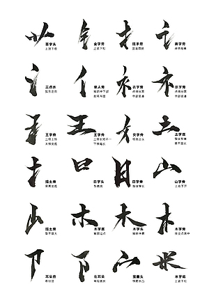 書法筆觸