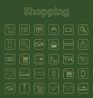shopping UI图标