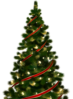 圣诞节装饰圣诞树
