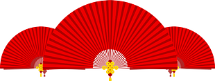 扇子 图案 喜庆