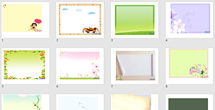 【PPT素材】背景圖片28P
