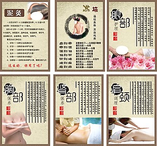 中醫(yī)養(yǎng)生泥灸腎部眼部胸部
