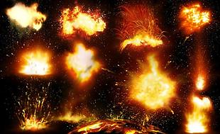 火焰 爆炸