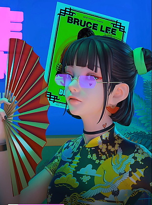 夜店招聘海報