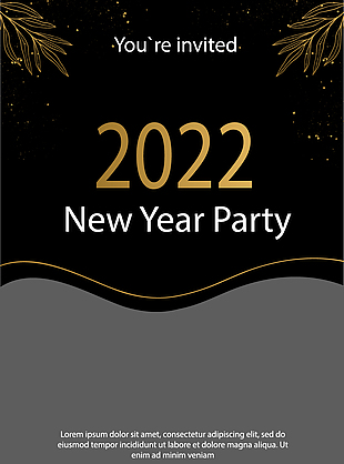 新年海報