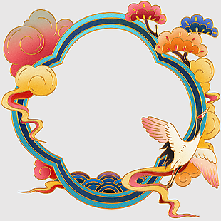 新年國潮邊框