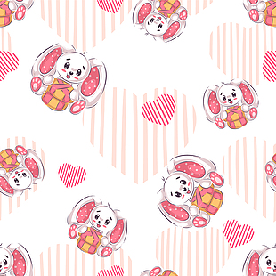 兒童卡通動物 面料 布料服飾 印花