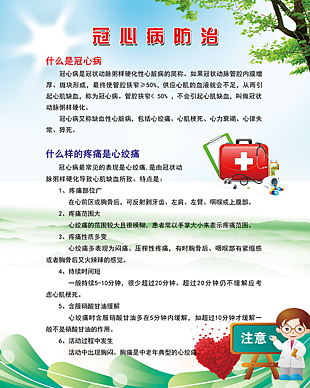 冠心病防治